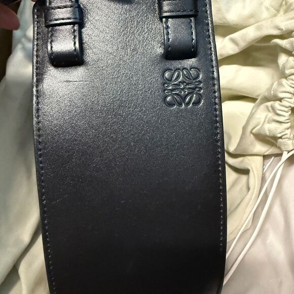 Loewe Hammock Slice Bag Black NWT - Picture 7 of 8